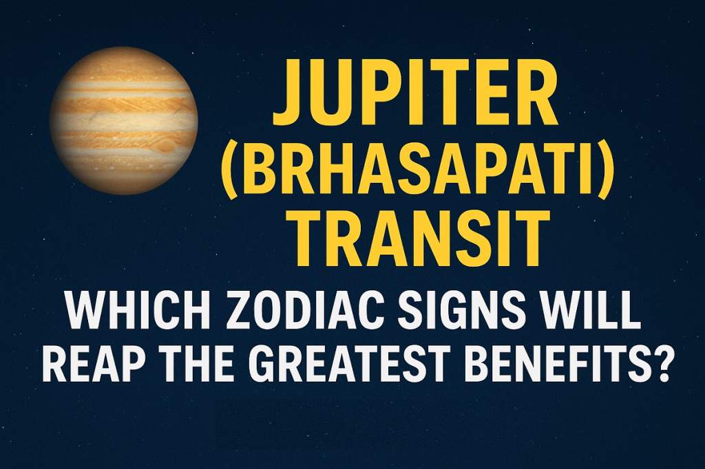 Jupiter (Bṛhaspati) Transit: Which Zodiac Signs Will Reap the Greatest Benefits?