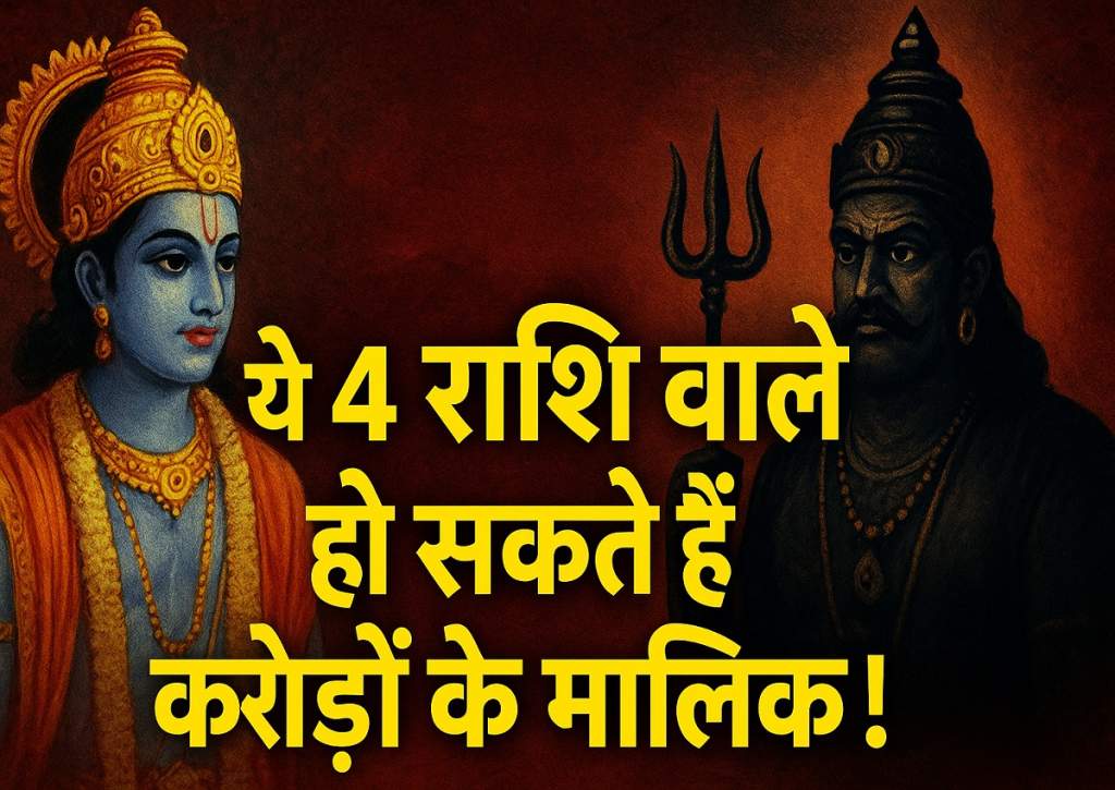 राहु–शनि की टकरार: ये 4 राशि वाले हो सकते हैं करोड़ों के मालिक!