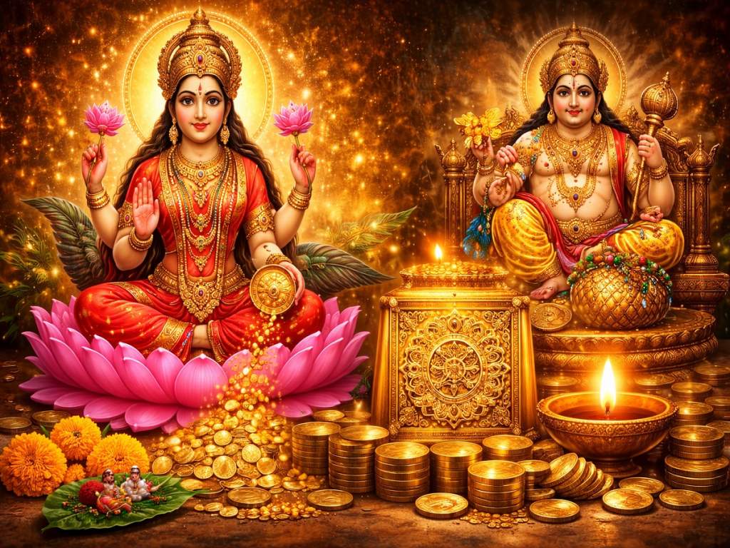 धन प्राप्ति के टॉप 10 ज्योतिष टिप्स: लक्ष्मी जी को प्रसन्न करें, कुबेर यंत्र से पैसे आकर्षित करें और कर्ज मुक्ति के मंत्र जो काम करेंगे 100%