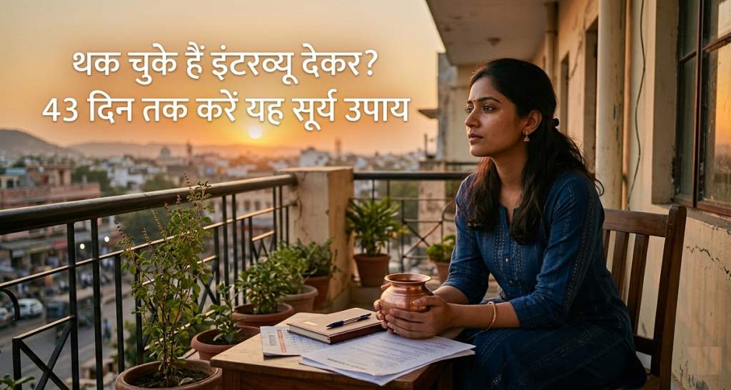 थक चुके हैं इंटरव्यू देकर? 43 दिन तक करें यह सूर्य उपाय, खुद चलकर आएगी नौकरी!