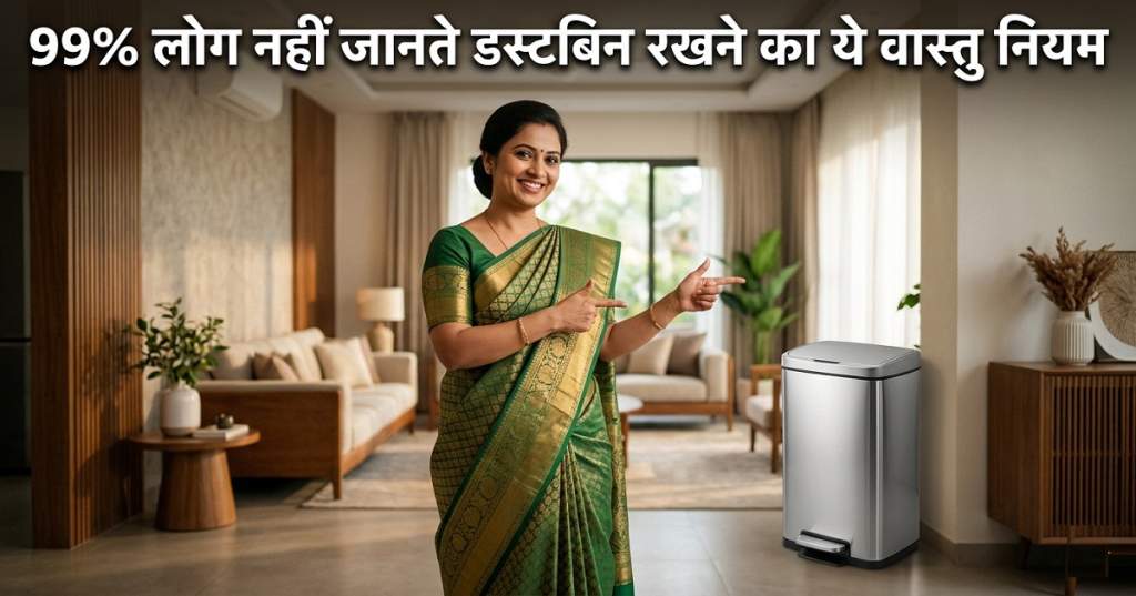 99% लोग नहीं जानते डस्टबिन रखने का ये वास्तु नियम, आज ही बदलें अपनी किस्मत
