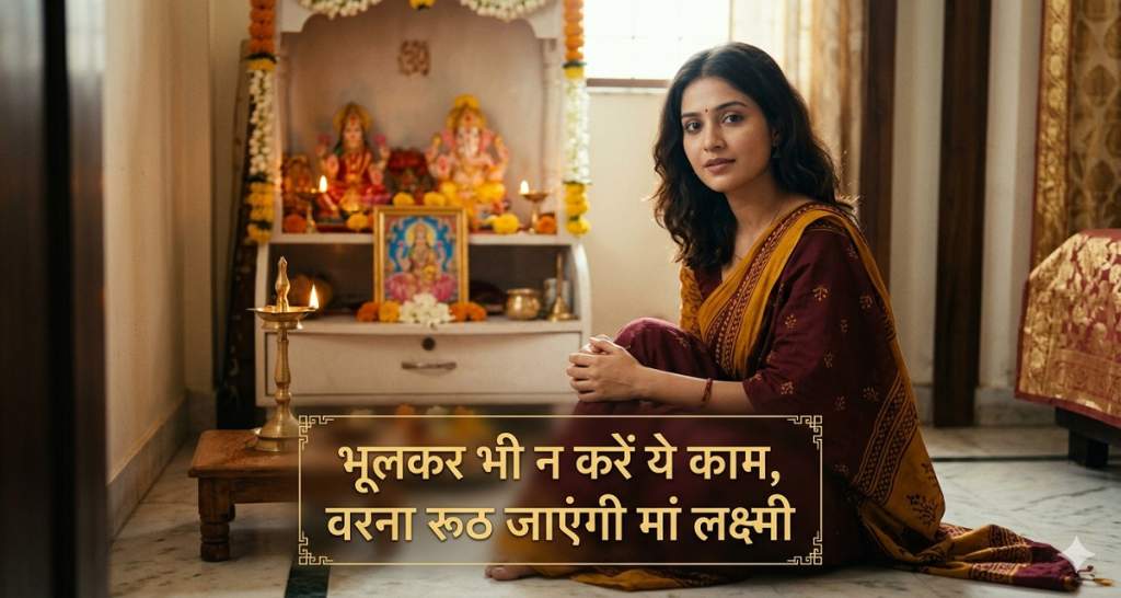 भूलकर भी न करें ये काम, वरना रूठ जाएंगी मां लक्ष्मी: घर में सुख-समृद्धि बनाए रखने के नियम