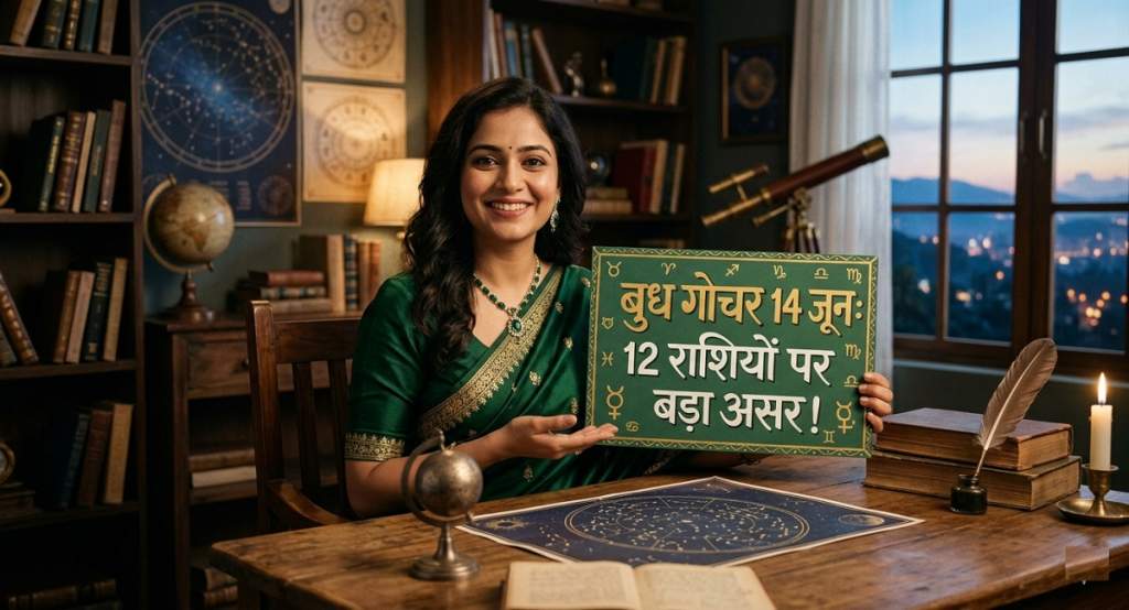 बुध गोचर 14 जून: 12 राशियों पर बड़ा असर! जानें किसकी बदलेगी तकदीर और किसे मिलेगी बड़ी खुशखबरी?
