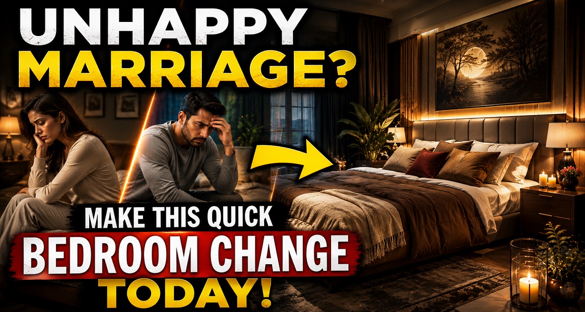 Unhappy Marriage? Make This Quick Bedroom Change Today!