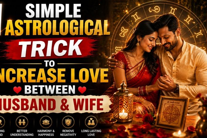 1 Simple Astrological Trick to Increase Love Between Husband & Wife